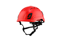 Type II + Vented Red Safety Helmet (T2VRD - Pro-Three Quarter)