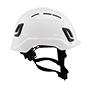Type II + Vented White Safety Helmet (T2VWH - Right)