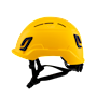 Type II + Vented Yellow Safety Helmet with Mips Technology (T2VYLM - Left)