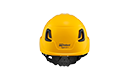 Type II + Vented Yellow Safety Helmet (T2VYL - Pro-Back)