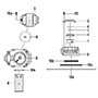 CMS-4 Carbon Monoxide (CO) Single-Operator Respirator-Mounted Monitor Packages - Monitor Replacement Parts