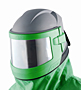 NOVA 3 Supplied Air Respirator with Nylon Cape Assembly / Flow Control