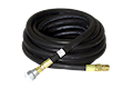 Bullard Resp SAR Air Supply Hose V10 3/8" ID Starter Schrader 25' Black (46913 - Front) Bullard Resp SAR Air Supply Hose V10 3/8" ID Starter Schrader 25' Black (46913 - Front)