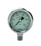 Bullard Resp Free-Air Pump ICE Pump Pressure Gauge Liquid Filled (ICEPG - Front)