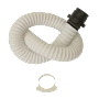 Bullard Resp PAPR Breathing Tube Standard Length 26" Clamp Connector for CC20, RT, GR50 (PA1BT - Front)