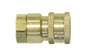 Bullard Resp SAR Comp Air Supply Hose QD Coupler 1/4" Snap-Tite 1/4" Female NPT Thread Brass (V19B) - 2