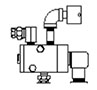 Electric Control Valve Assembly with Fittings, Vent, and 12 VDC Coil (Pre-assembled)