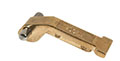 1-1/4 to 2-1/2 Inch (in) Coupler Size Brass Paddle Handle Assembly