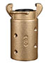 1/2 Inch (in) Size and 1-3/16 Inch (in) Outside Diameter (OD) Standard Hose Coupling Fitting