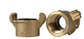 1-1/4 Inch (in) Hose Size 1-1/4 Inch (in) British Standard Pipe Parallel (BSPP) Brass Standard Threaded Coupling Fitting