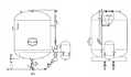 Adaptor, 1 1/4 in. NPT x JIC